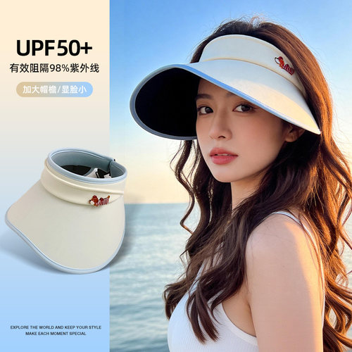 全脸防紫外线太阳帽大帽檐遮阳帽