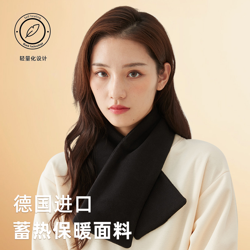 德绒秋冬季纯色新款韩版学生围巾