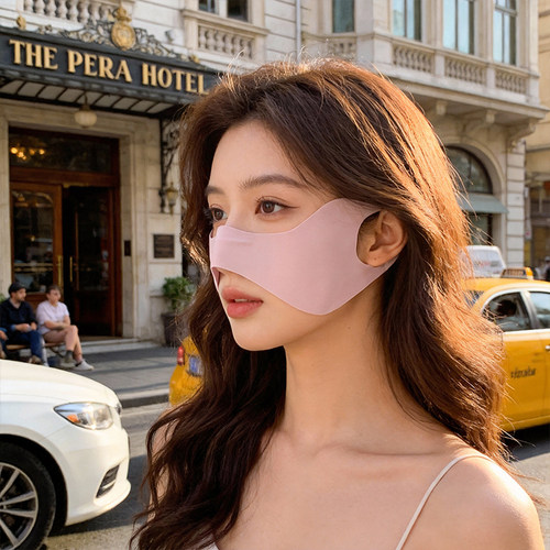 冰丝蝴蝶防晒面罩女2026新款