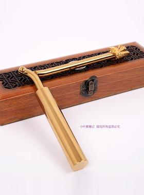 高精度纯铜罗盘摆件中式书房办公