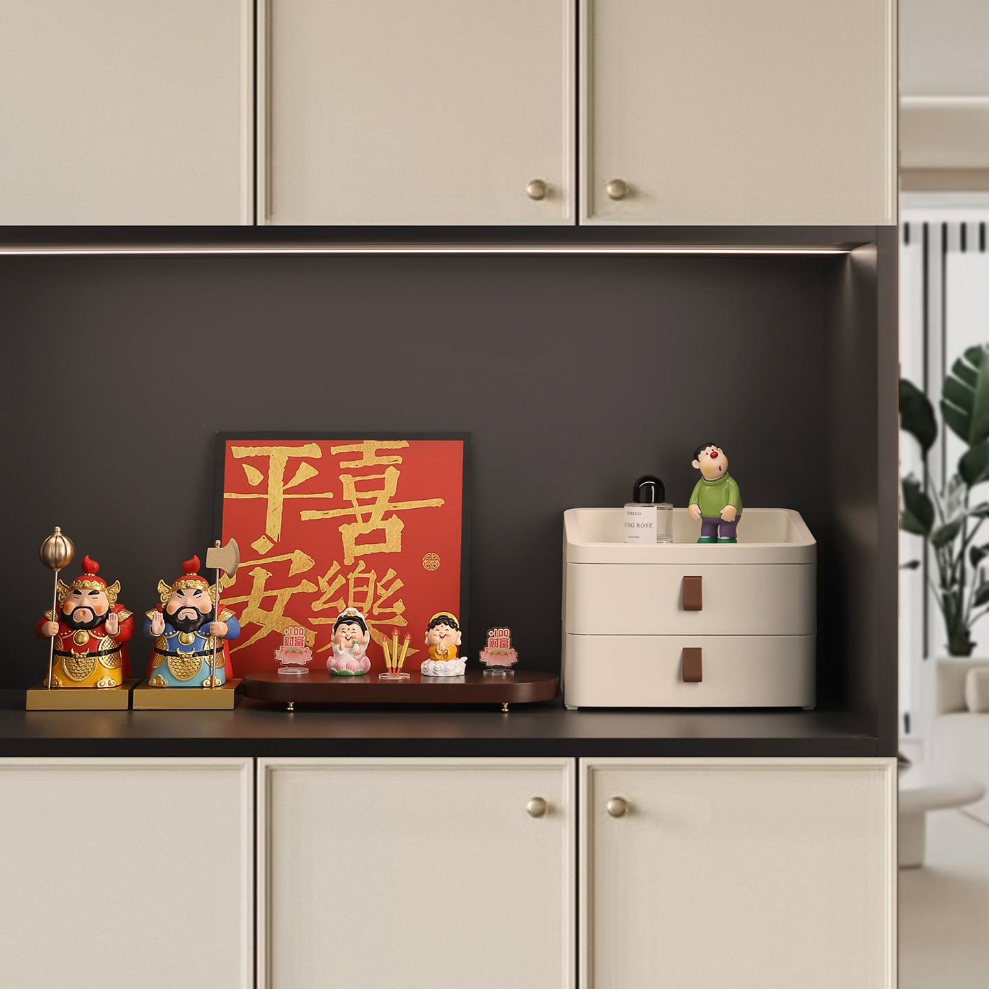 门神入户玄关装饰摆件高级感电视柜桌面装饰品新房子乔迁新居礼物,家居饰品,装饰摆件,淘宝优惠券,粉丝福利购,淘宝优惠卷