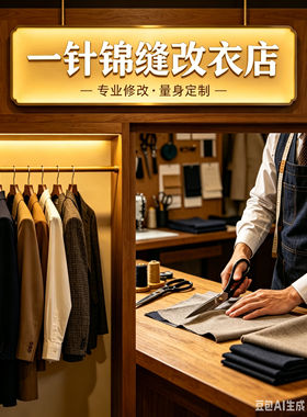 无痕修改衣服裤脚定制服装