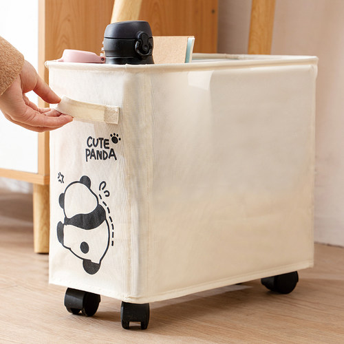 办公室桌下置物架可移动收纳筐工位放包神器学生宿舍书包收纳架