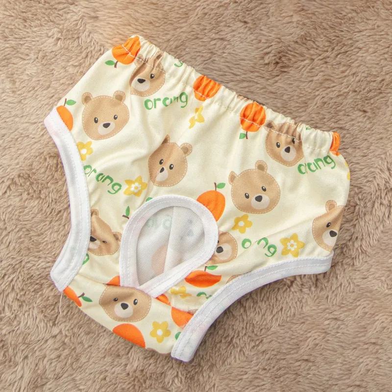 宠物安全裤狗狗生理裤小狗月经期卫生裤姨妈裤防骚扰印花可爱内裤