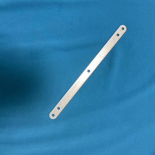 超长带孔铁条带孔直条连接紧固配件固定铁片镀锌扁铁钢板冲孔直条