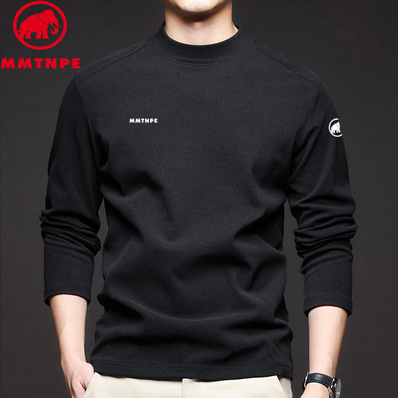 户外德绒保暖打底衫秋冬季上衣男