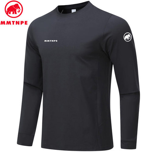 猛犸北极象男速干透气长袖T恤