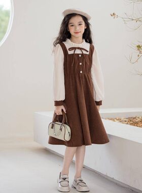 女童春秋季新款气质淑女