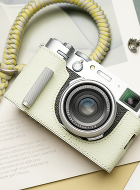 MrStone富士x100vi相机保护套适用Fujifilm手柄皮套壳相机包底座