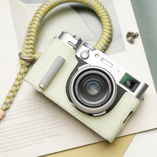 MrStone真皮富士x100vi相机皮套