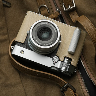 MRSTONE相机皮套适用富士gfx100rf保护套100rf相机包手柄底座配件