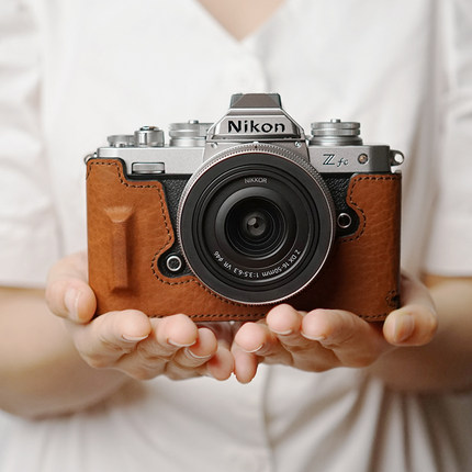 MrStone尼康ZFC手柄相机皮套适用Nikonzfc相机包底座保护壳子配件