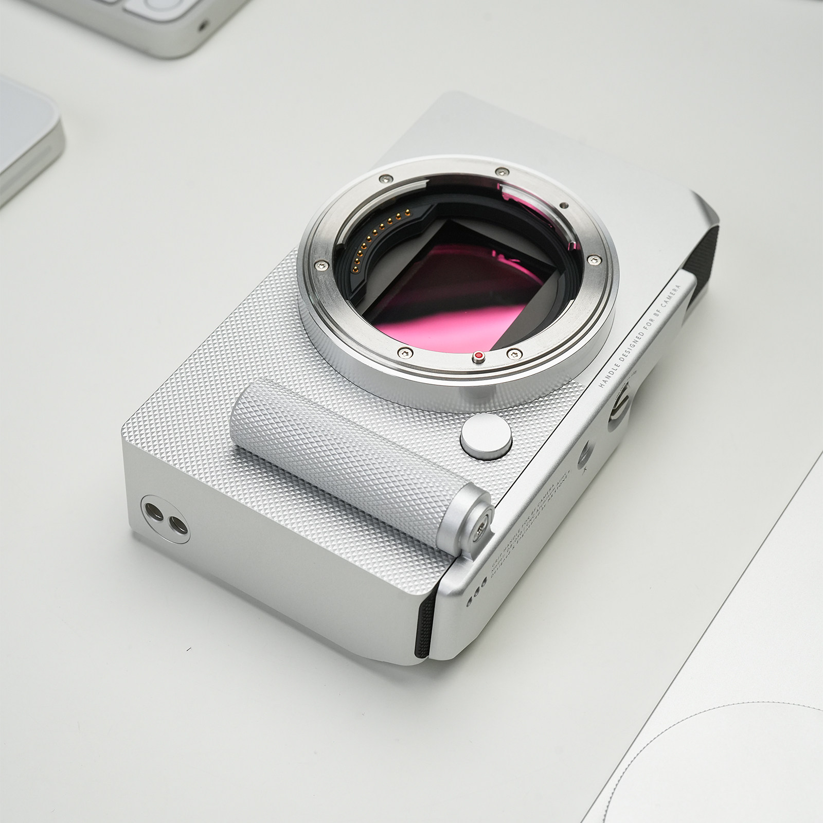 新品MRSTONE轻量化手柄适用SIGMA适马BF铝合金手柄防滑快装板配件