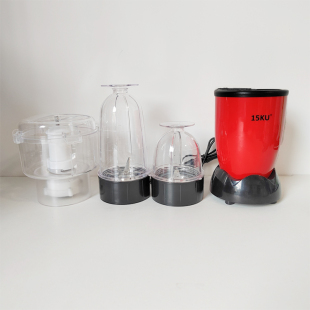 沃佳健多功能辅食料理机豆浆果汁肉菜馅西药打粉机磨粉机研磨机