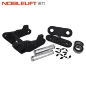 地牛5吨搬运车前轮小轮诺力手动叉车90 68承重轮总成液压地牛配件