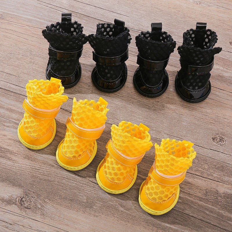 泰迪比熊小型犬幼犬软底防掉透气夏季宠物鞋一套4只,宠物/宠物食品及用品,宠物鞋子,淘宝优惠券,粉丝福利购,淘宝优惠卷