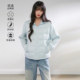 King Prince羽绒服女秋冬休闲通勤保暖翻领鸭绒绞花毛织拼接外套
