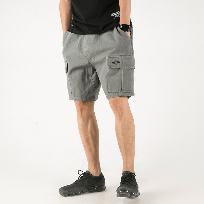 Wave work clothes shorts washing Do the old Metrosexual Five point pants pocket Easy Texture shortsin the Men's clothing, Casual pants  category - from Buy2taobao.com to provide professional Taobao agent buy service