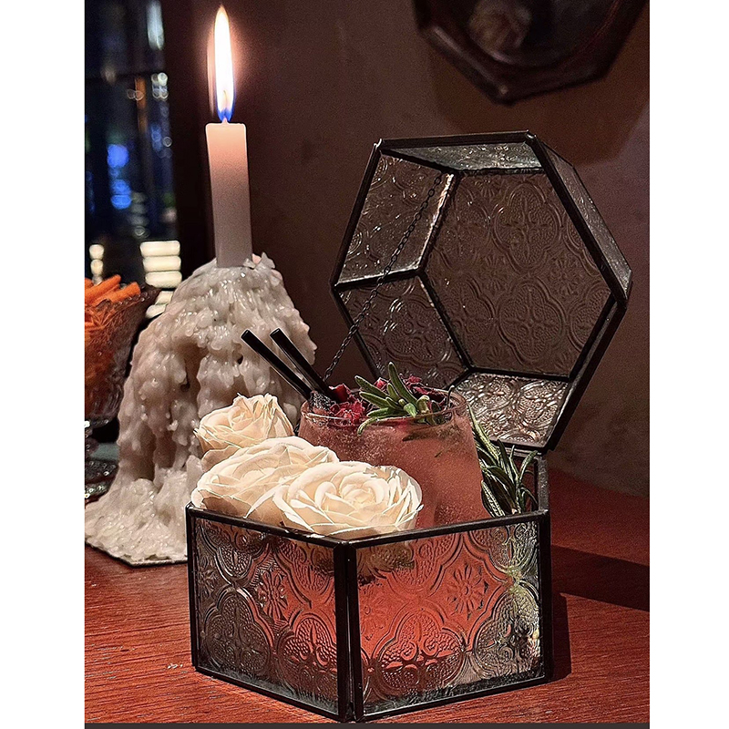 森系永生花diy婚礼伴手礼金色