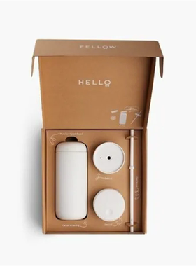 Fellow Carter 保温杯 三盖礼盒装陶瓷内胆涂层不锈钢随行密封杯