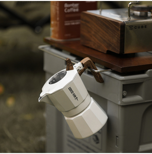 MHW轰炸机双阀摩卡壶 意式浓缩咖啡家用户外比乐蒂八角壶电陶炉