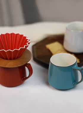 Fellow origami Aroma日本进口陶瓷品香杯水杯M号320ml家用咖啡杯