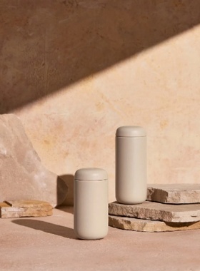 FELLOW Carter咖啡茶热水保温杯陶瓷涂层不锈钢保冷随行家用办公