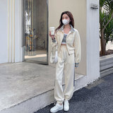 现货奶杏色套装2C187-82205-P140-K198，女装套装/套裙，2C187