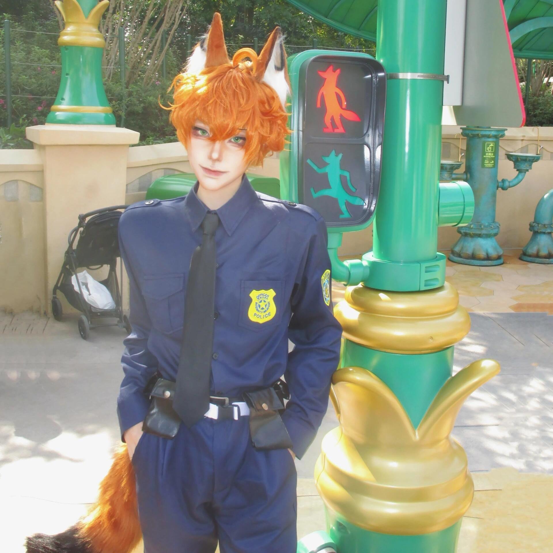疯狂动物城儿童cosplay狐狸尼克