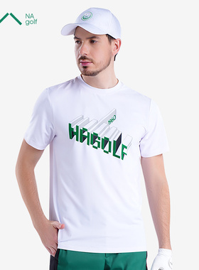 NAGOLF 恩爱高尔夫服时尚运动 男装系列 男士无缝圆领NAT24041B