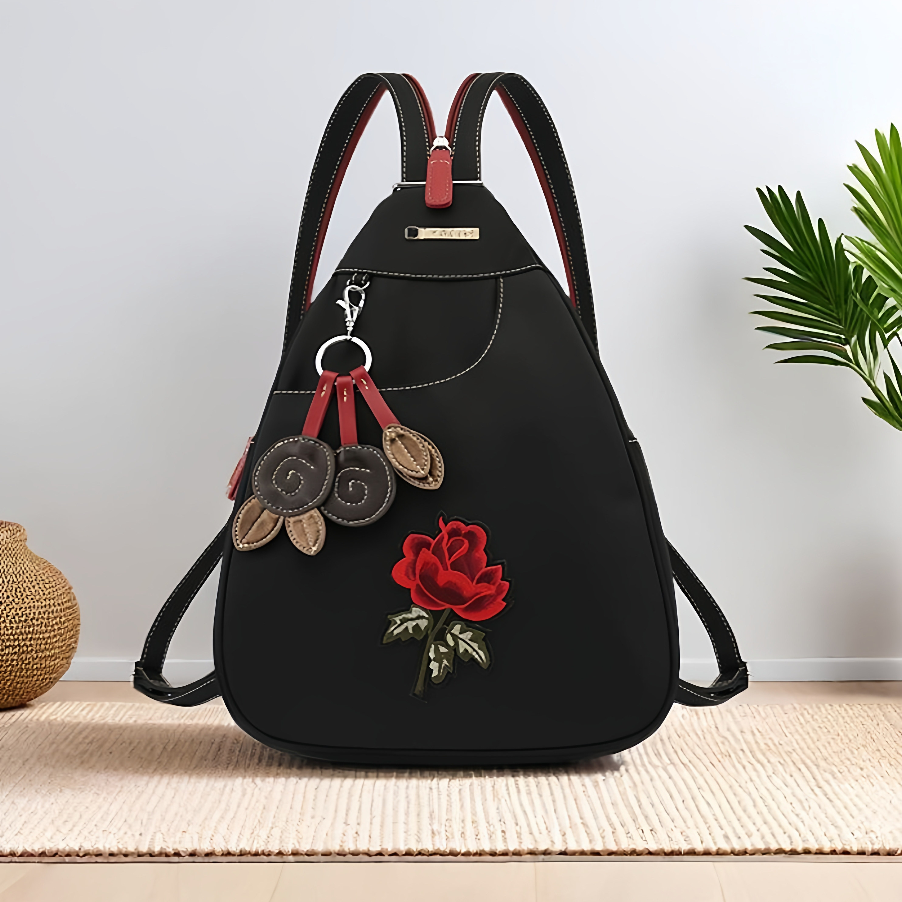 2025新款牛津布包包轻便防水双肩包胸包手提三用包通勤旅游时尚款,箱包皮具/热销女包/男包,双肩背包,淘宝优惠券,粉丝福利购,淘宝优惠卷