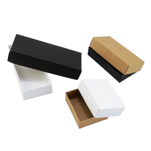 纸盒定制天地盖折叠盒定做服装包装盒衬衫袜子盒现货礼品纸盒包邮