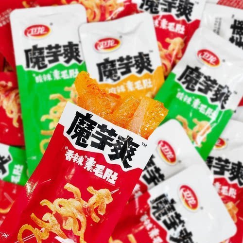 卫龙魔芋爽素毛肚解馋小零食