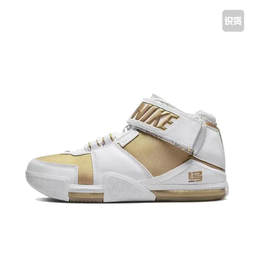 Nike Zoom LeBron 2 詹姆斯 篮球鞋 白色/金色DJ4892-100山东ls仓