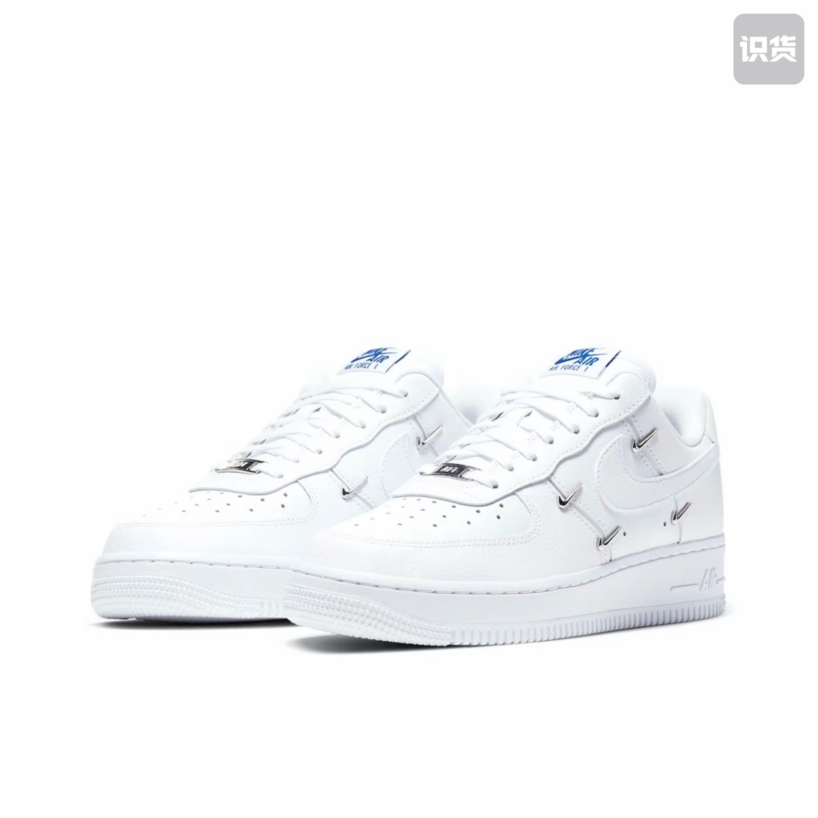 Nike Air Force 1空军一号轻便板鞋白蓝CT1990-100湖南NK仓