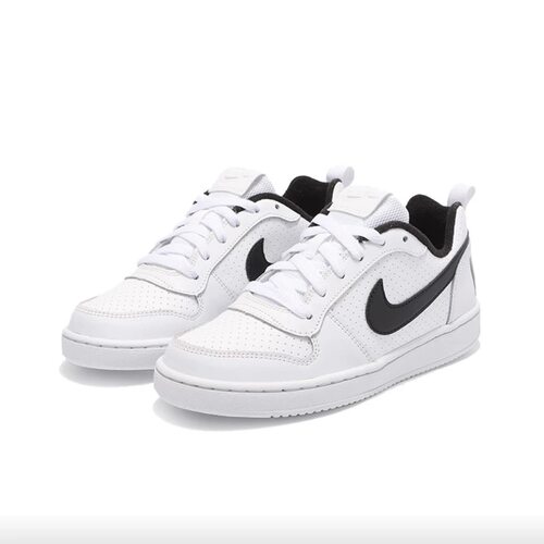 NIKE Court Low 黑白 女子低帮运动休闲板鞋 839985-101武汉TP仓
