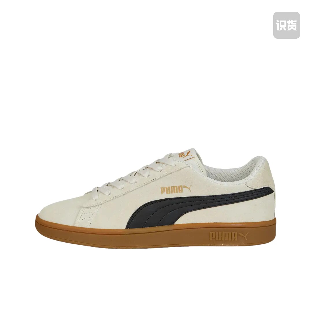 Puma/彪马 Smash 板鞋 烟灰色/黑色/金色364989-72山东ls仓