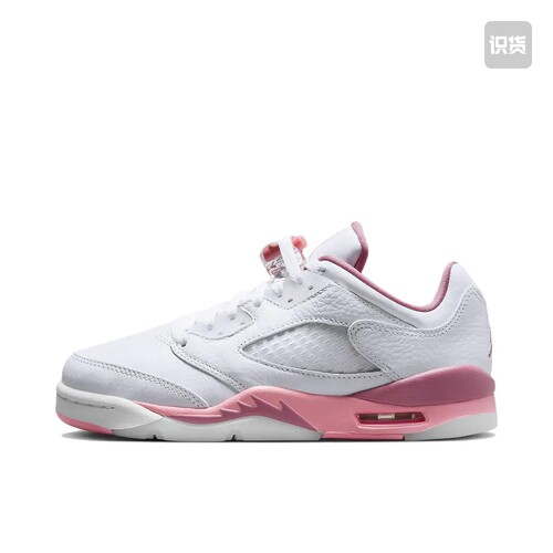 Air Jordan 5 运动休闲鞋 复古 GS/白色/粉色DX4390-116山东ls仓