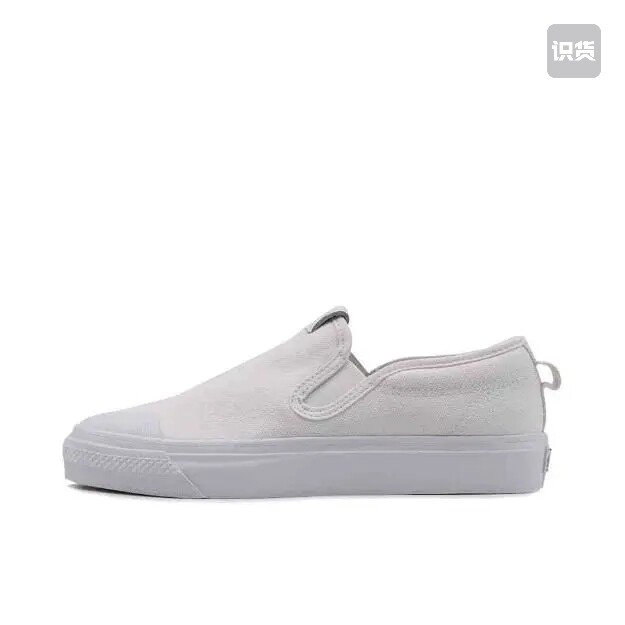 adidas Nizza Slip-on 板鞋 一脚蹬 白色CQ3103山东ls仓