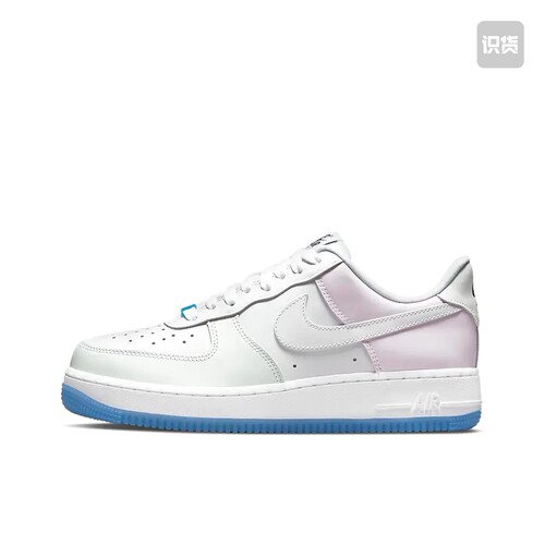Nike Air Force 1 空军一号 板鞋 白蓝粉DA8301-100山东ls仓