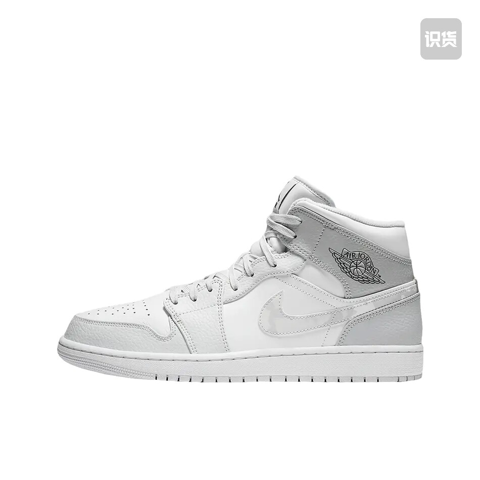 Air Jordan 1 板鞋 运动休闲鞋 白色/浅灰DC9035-100山东ls仓