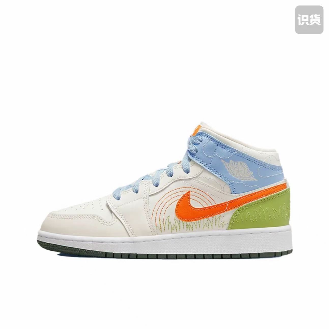 JORDAN 广州XY仓 Air Jordan 1 AJ1复古潮流防滑耐磨运动休闲鞋