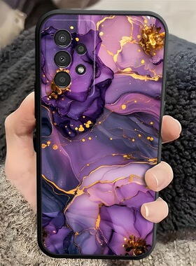 SamsungS25ultra适用24plus三星S26手机壳23+22加21大理石A56小众55女54case15电话20FE苹果17外16软13男ip14