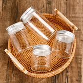 可蒸煮 瓶果酱瓶玻璃密封罐鲜炖食品级 耐高温防爆玻璃瓶燕窝分装