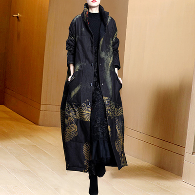 2024年冬季新款民族风茧型棉服