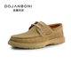 舒适系带商务休闲男士 皮鞋 2024年春季 度嘉班妮磨砂时尚 新款 96201