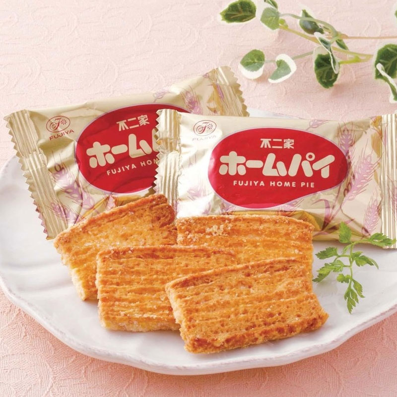 日本进口不二家Fujiya饼干黄油味千层酥休闲零食独立装