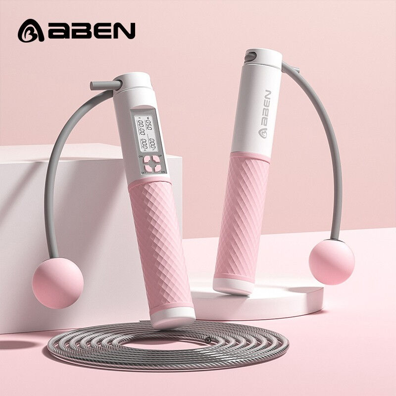 艾栢恩(ABEN)跳绳成人计数无绳两用智能计数负重跳绳健身运动器
