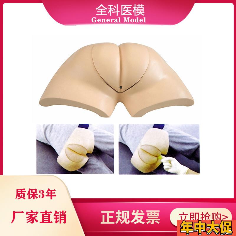 着装式人工取便训练模型可穿着式设计实习护理臀部手助排便模型