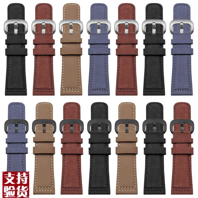 适配原厂顾逸七个星期五手表带真皮M1Q1配件28mmJ sevenfriday男